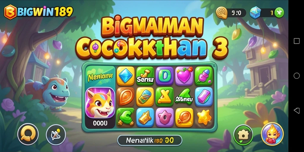 Gameplay seru mencocokkan item berwarna di BIGWIN189.