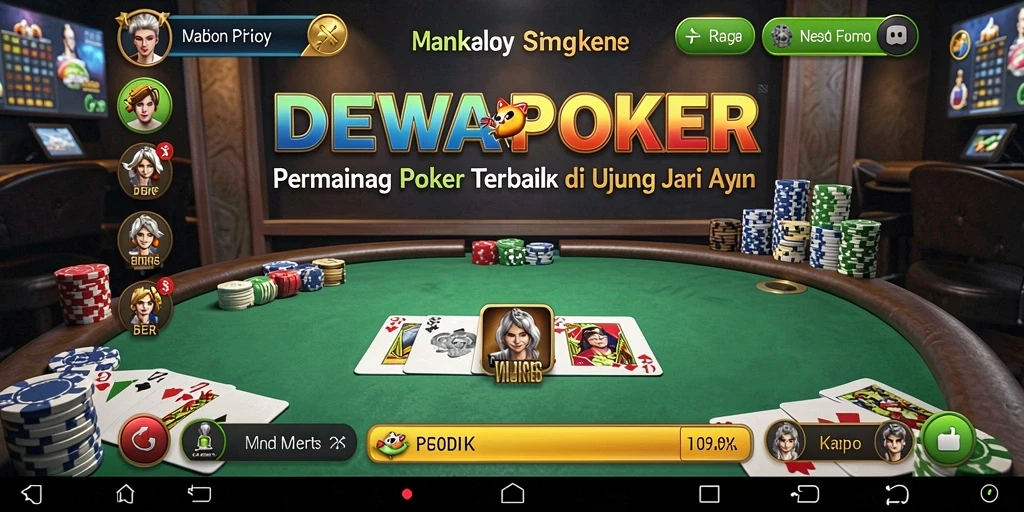 Gameplay seru dan interaktif di DEWAPOKER.