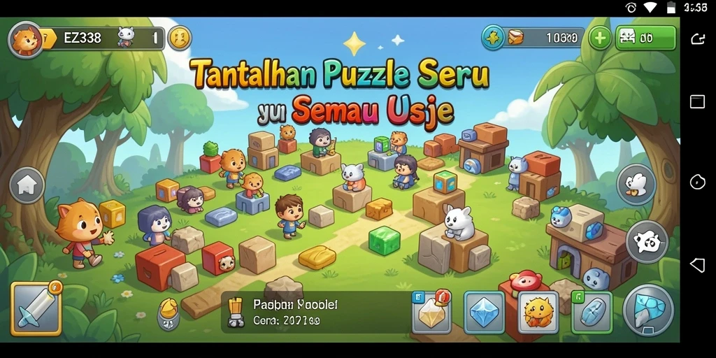 Gameplay menarik yang menantang untuk pecinta Puzzle.