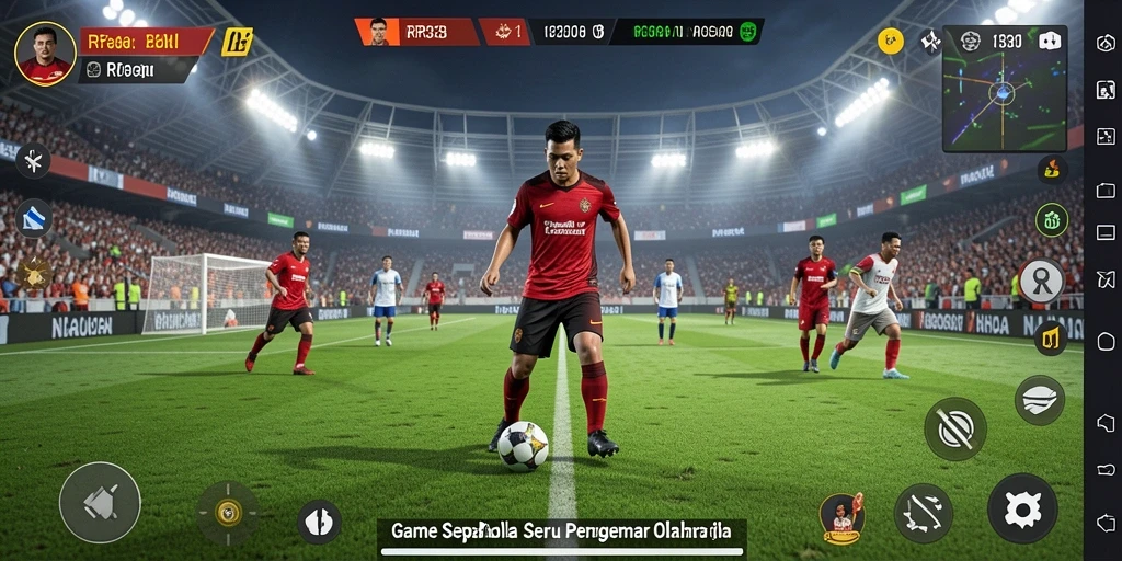 Tampilan gameplay RR33 yang seru dan realistis di lapangan.
