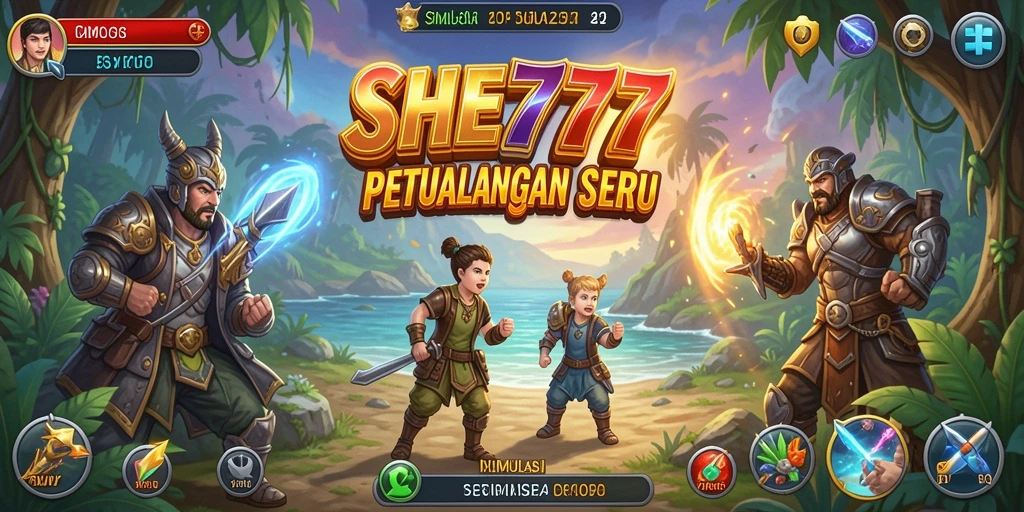 Tampilan gameplay SHE777 yang menarik dan interaktif.