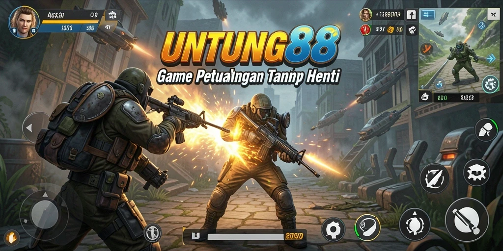 Screenshot gameplay UNTUNG88 menampilkan aksi mendebarkan.